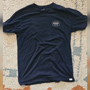 Nixon t shirt dark blue
